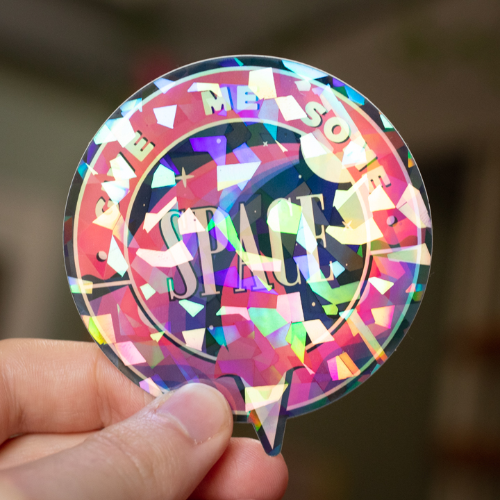 GiveMeSomeSpaceStickerFace